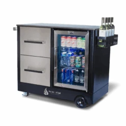 Mont Alpi Mobile Outdoor Prep Center & Bar Cart - MAPCL 13 Mont Alpi Mobile Outdoor Prep Center & Bar Cart - MAPCL -Outdoor Kitchen Shop MAPCLhero