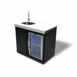 Mont Alpi Black Stainless Steel Beverage Center - MASF-BSS