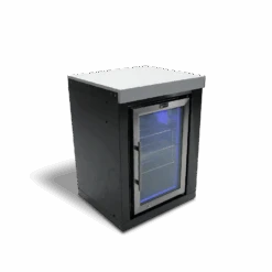 Mont Alpi Black Stainless Steel Single Fridge Module - MASFM-BSS