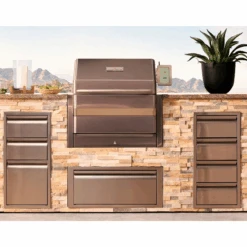 Memphis Grills Pro Built-In ITC3 Pellet Grill - VGB0001S 14 Memphis Grills Pro Built-In ITC3 Pellet Grill - VGB0001S -Outdoor Kitchen Shop Memphis Island Grillnetics with ITC3 cropped 2