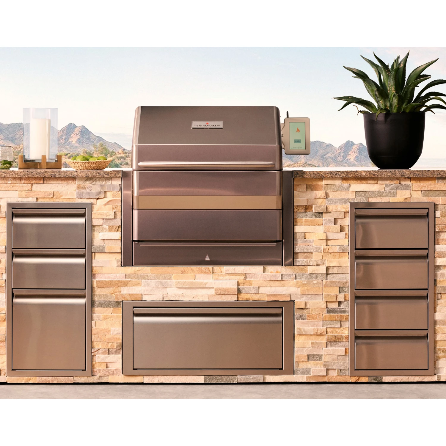 Memphis Grills Pro Built-In ITC3 Pellet Grill - VGB0001S 6 Memphis Grills Pro Built-In ITC3 Pellet Grill - VGB0001S - Image 4