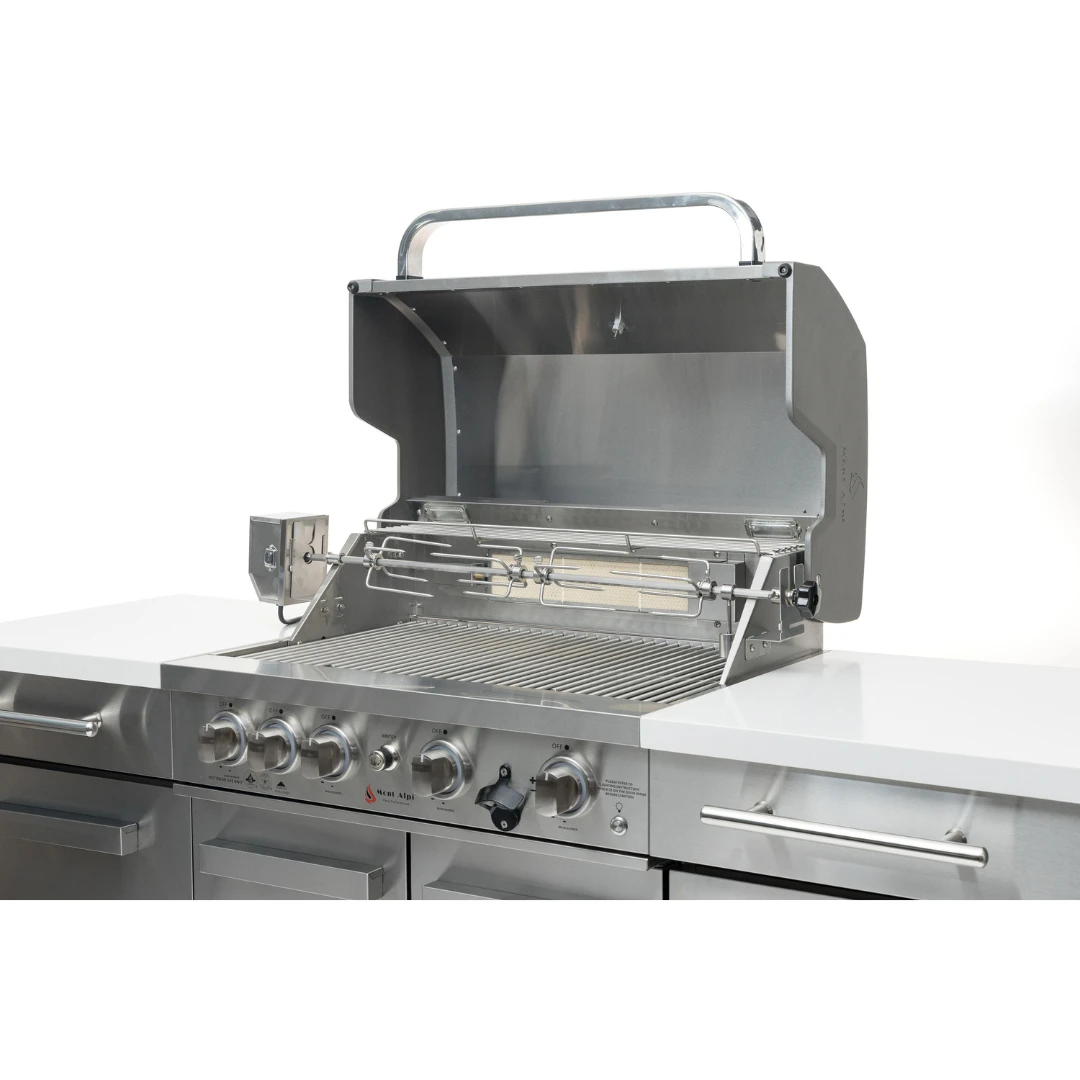 Mont Alpi 957 Stainless Steel Island With Compact Refrigerator - MA-957FC-SS 7 Mont Alpi 957 Stainless Steel Island With Compact Refrigerator - MA-957FC-SS - Image 5