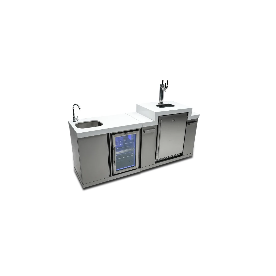 Mont Alpi Beverage Center And Kegerator - MA-BEVKEG 3 Mont Alpi Beverage Center And Kegerator - MA-BEVKEG
