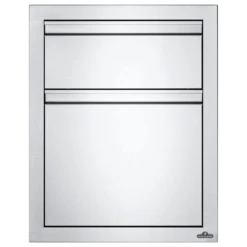 Napoleon 18" X 24" Double Drawer: Waste Bin - BI-1824-1W