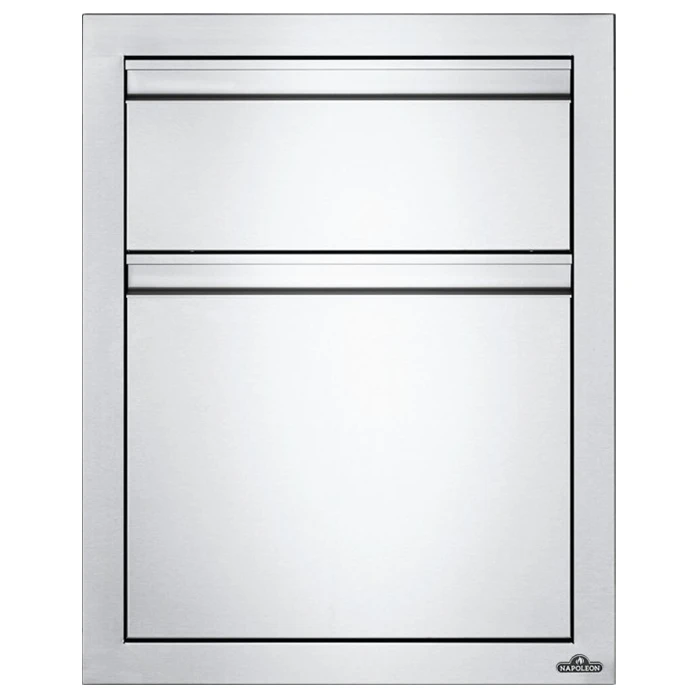 Napoleon 18" X 24" Double Drawer: Waste Bin - BI-1824-1W 3 Napoleon 18" X 24" Double Drawer: Waste Bin - BI-1824-1W