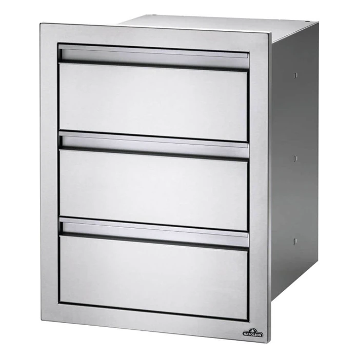 Napoleon 18" X 24" Triple Drawer - BI-1824-3DR 4 Napoleon 18" X 24" Triple Drawer - BI-1824-3DR - Image 2