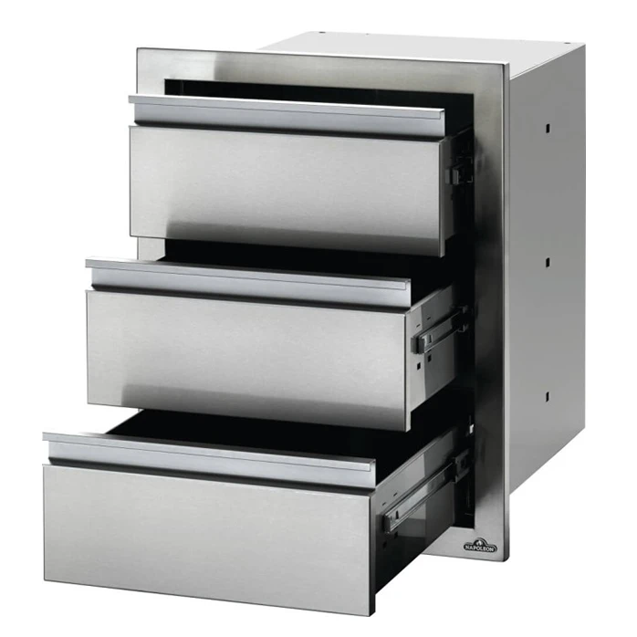 Napoleon 18" X 24" Triple Drawer - BI-1824-3DR 5 Napoleon 18" X 24" Triple Drawer - BI-1824-3DR - Image 3