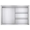 Napoleon 36" X 24" Single Door & Triple Drawer Combo - BI-3624-1D3DR 2 Napoleon 36" X 24" Single Door & Triple Drawer Combo - BI-3624-1D3DR -Outdoor Kitchen Shop Napoleon36X24INCHSINGLEDOOR TRIPLEDRAWERCOMBO2