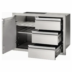 Napoleon 36" X 24" Single Door & Triple Drawer Combo - BI-3624-1D3DR 7 Napoleon 36" X 24" Single Door & Triple Drawer Combo - BI-3624-1D3DR -Outdoor Kitchen Shop Napoleon36X24INCHSINGLEDOOR TRIPLEDRAWERCOMBO3