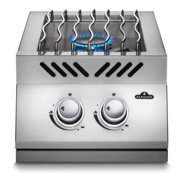 Napoleon Built-in 500 Series Inline Dual Range Top Burner With Stainless Steel Cover - BI12RT 3 Napoleon Built-in 500 Series Inline Dual Range Top Burner With Stainless Steel Cover - BI12RT