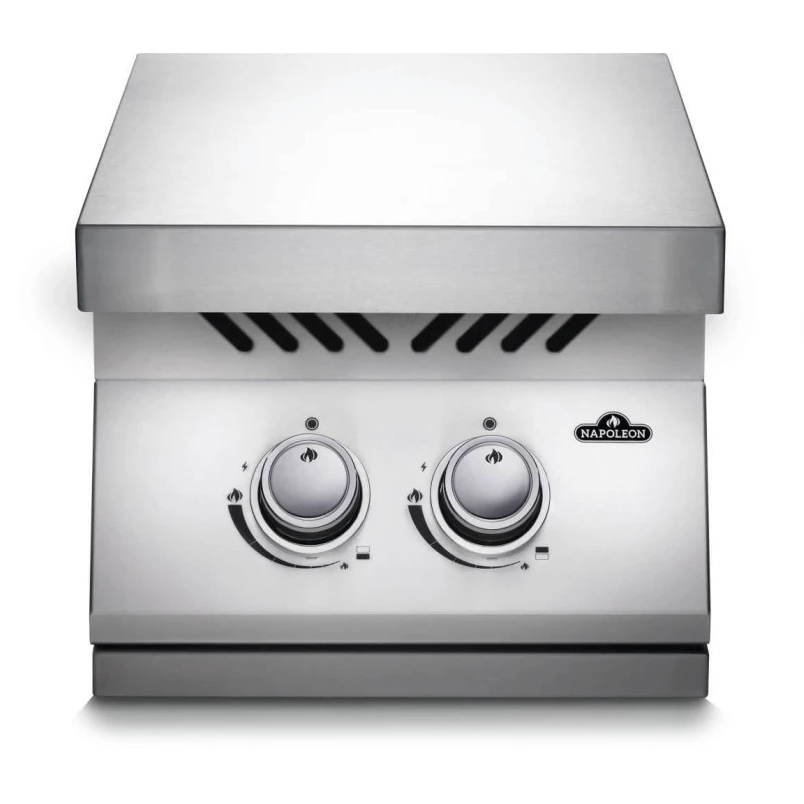 Napoleon Built-in 500 Series Inline Dual Range Top Burner With Stainless Steel Cover - BI12RT 4 Napoleon Built-in 500 Series Inline Dual Range Top Burner With Stainless Steel Cover - BI12RT - Image 2
