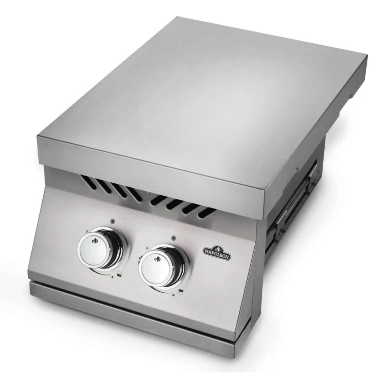 Napoleon Built-in 500 Series Inline Dual Range Top Burner With Stainless Steel Cover - BI12RT 7 Napoleon Built-in 500 Series Inline Dual Range Top Burner With Stainless Steel Cover - BI12RT - Image 5