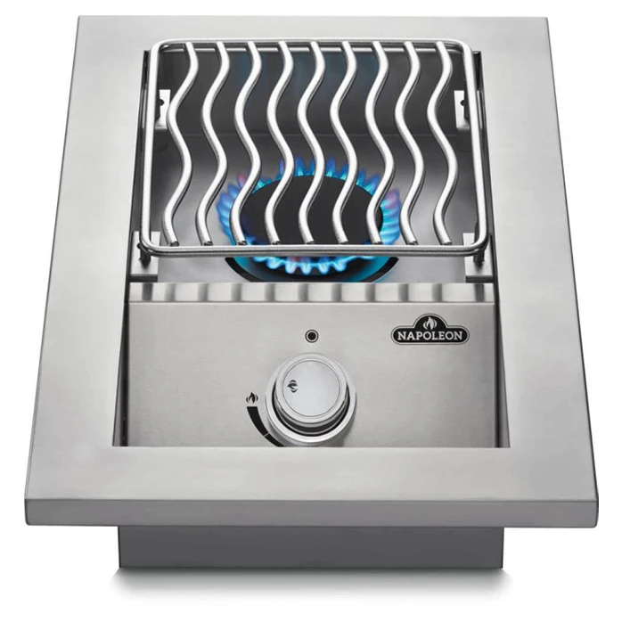 Napoleon Built-in 500 Series Single Range Top Burner With Stainless Steel Cover - BI10RT 3 Napoleon Built-in 500 Series Single Range Top Burner With Stainless Steel Cover - BI10RT
