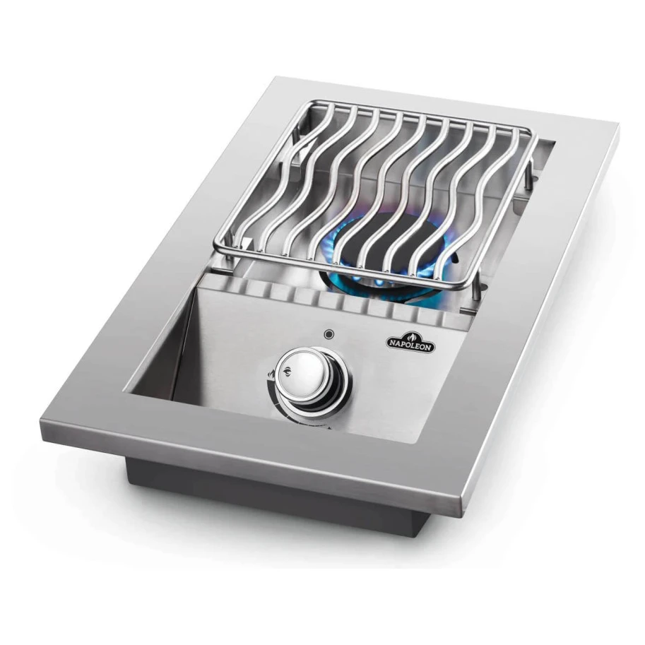 Napoleon Built-in 500 Series Single Range Top Burner With Stainless Steel Cover - BI10RT 4 Napoleon Built-in 500 Series Single Range Top Burner With Stainless Steel Cover - BI10RT - Image 2