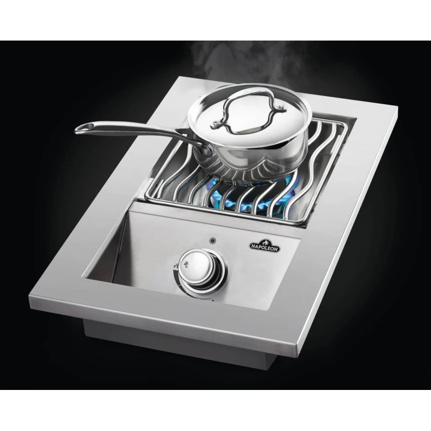 Napoleon Built-in 500 Series Single Range Top Burner With Stainless Steel Cover - BI10RT 6 Napoleon Built-in 500 Series Single Range Top Burner With Stainless Steel Cover - BI10RT - Image 4