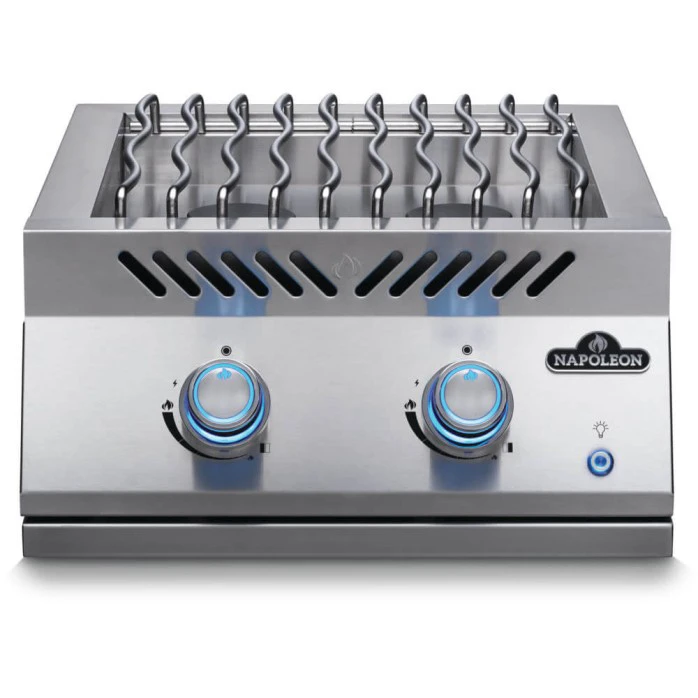 Napoleon 700 Series 18-Inch Built-In Dual Range Top Burner With Stainless Steel Cover - BIB18RT 3 Napoleon 700 Series 18-Inch Built-In Dual Range Top Burner With Stainless Steel Cover - BIB18RT