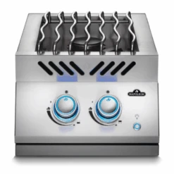 Napoleon 700 Series 12-Inch Inline Dual Range Side Burner With Stainless Steel Cover - BIB12RT