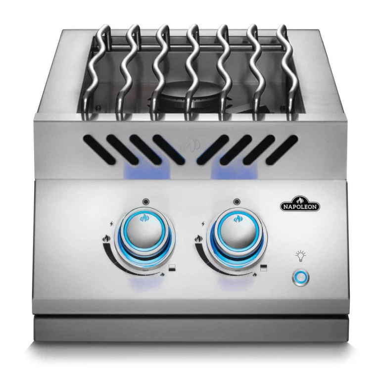 Napoleon 700 Series 12-Inch Inline Dual Range Side Burner With Stainless Steel Cover - BIB12RT 3 Napoleon 700 Series 12-Inch Inline Dual Range Side Burner With Stainless Steel Cover - BIB12RT