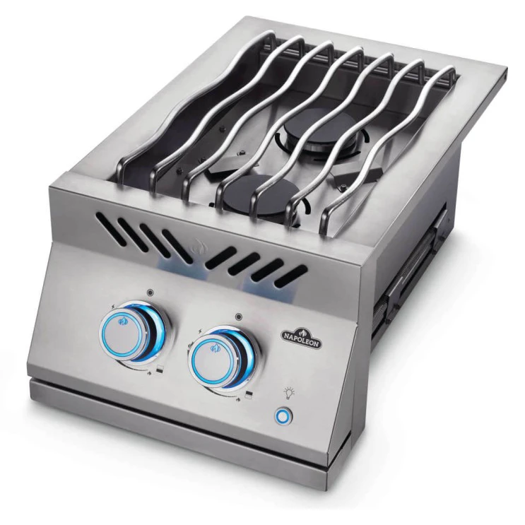Napoleon 700 Series 12-Inch Inline Dual Range Side Burner With Stainless Steel Cover - BIB12RT 6 Napoleon 700 Series 12-Inch Inline Dual Range Side Burner With Stainless Steel Cover - BIB12RT - Image 4