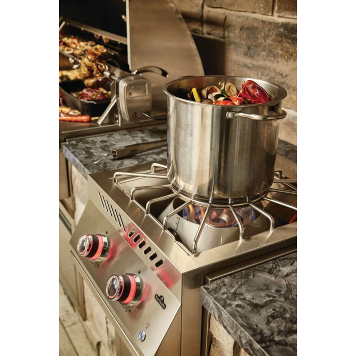 Napoleon 700 Series 18-Inch Built-In Power Burner With Stainless Steel Cover - BIB18PB 9 Napoleon 700 Series 18-Inch Built-In Power Burner With Stainless Steel Cover - BIB18PB - Image 7
