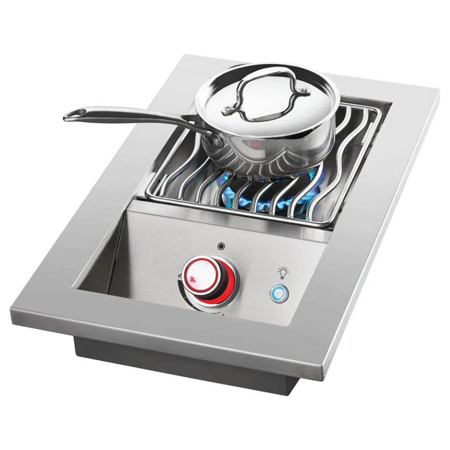 Napoleon 700 Series 10-Inch Single Range Built-In Top Burner With Stainless Steel Cover - BIB10RT 5 Napoleon 700 Series 10-Inch Single Range Built-In Top Burner With Stainless Steel Cover - BIB10RT - Image 3