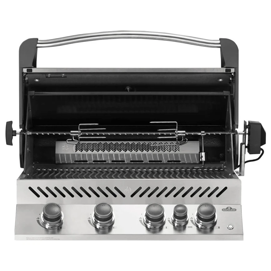 Napoleon Prestige 500 Built-in Grill Head With Infrared Rear Burner - BIP500RB 4 Napoleon Prestige 500 Built-in Grill Head With Infrared Rear Burner - BIP500RB - Image 2