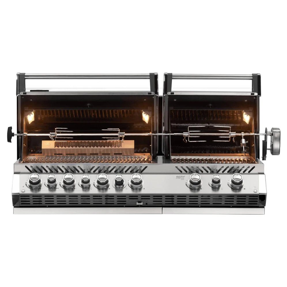 Napoleon Prestige PRO 825 Built-In Grill Head With Infrared Bottom & Rear Burners - BIPRO825RBI 4 Napoleon Prestige PRO 825 Built-In Grill Head With Infrared Bottom & Rear Burners - BIPRO825RBI - Image 2