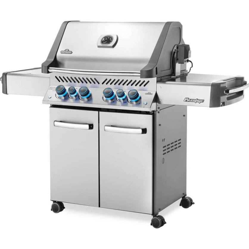 Napoleon Prestige 500 Gas Grill With Infrared Side & Rear Burners - P500RSIB 4 Napoleon Prestige 500 Gas Grill With Infrared Side & Rear Burners - P500RSIB - Image 2