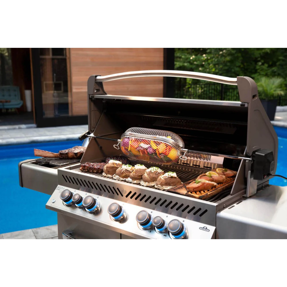 Napoleon Prestige 665 Gas Grill With Infrared Side & Rear Burners - P665RSIB 8 Napoleon Prestige 665 Gas Grill With Infrared Side & Rear Burners - P665RSIB - Image 6