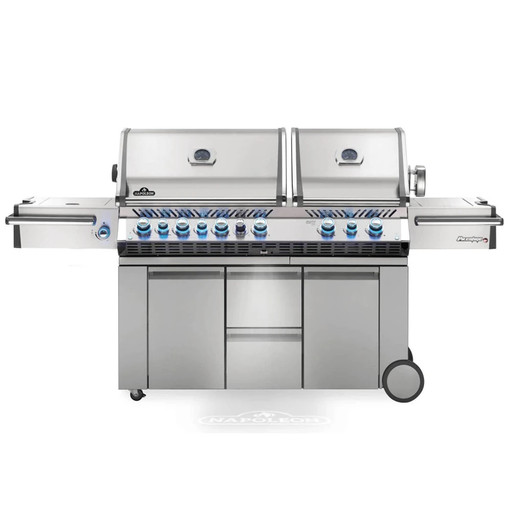 Napoleon Prestige PRO 825 Gas Grill With Power Side Burner, Infrared Rear & Bottom Burners- PRO825RSBI 3 Napoleon Prestige PRO 825 Gas Grill With Power Side Burner, Infrared Rear & Bottom Burners- PRO825RSBI