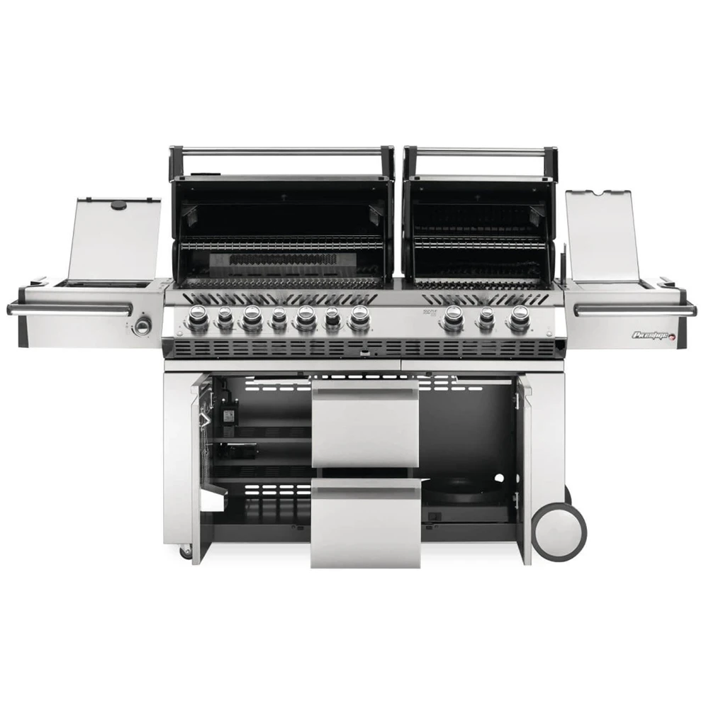 Napoleon Prestige PRO 825 Gas Grill With Power Side Burner, Infrared Rear & Bottom Burners- PRO825RSBI 5 Napoleon Prestige PRO 825 Gas Grill With Power Side Burner, Infrared Rear & Bottom Burners- PRO825RSBI - Image 3