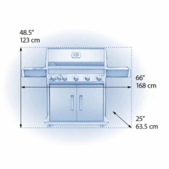 Napoleon Rogue XT 625 Gas Grill With Infrared Side Burner - RXT625SIB 12 Napoleon Rogue XT 625 Gas Grill With Infrared Side Burner - RXT625SIB -Outdoor Kitchen Shop NapoleonROGUEXT625SIB2