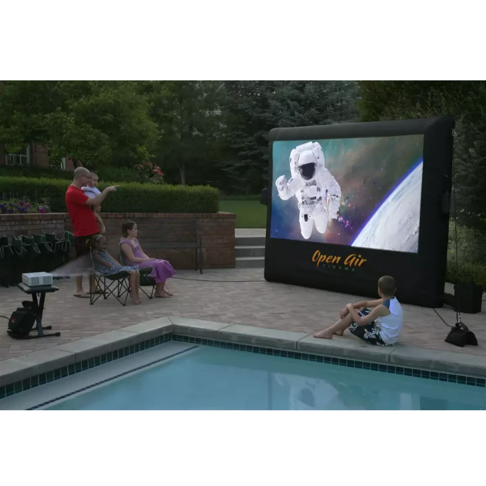 Open Air Cinema Outdoor Home Theater System 3 Open Air Cinema Outdoor Home Theater System