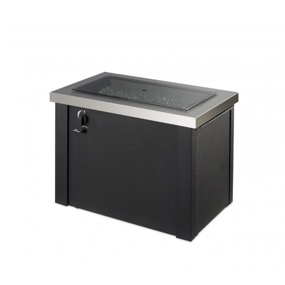 The Outdoor Greatroom Company Stainless Steel Providence Rectangular Gas Fire Pit Table (PROV-1224-SS) 5 The Outdoor Greatroom Company Stainless Steel Providence Rectangular Gas Fire Pit Table (PROV-1224-SS) - Image 3