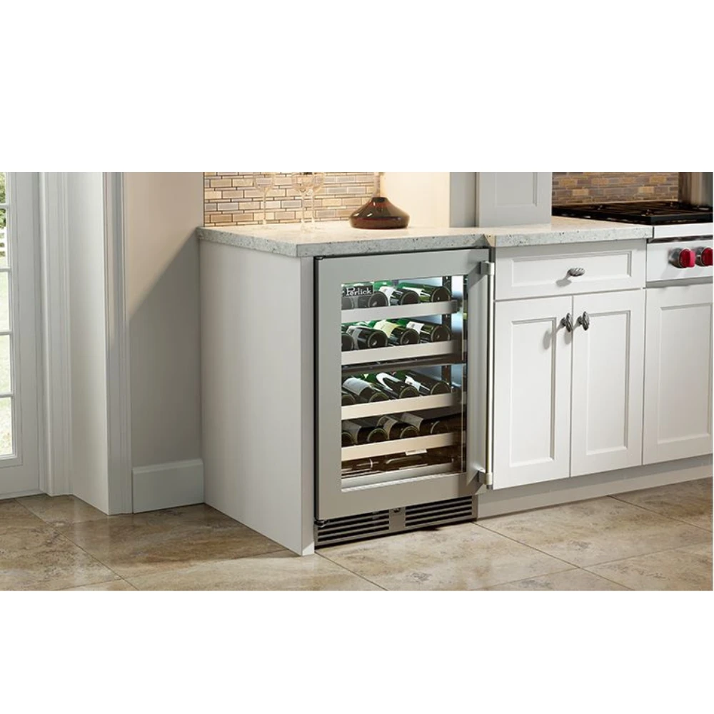Perlick Signature 24-Inch Outdoor Undercounter Dual Zone Wine Reserve (HP24DO-4) 9 Perlick Signature 24-Inch Outdoor Undercounter Dual Zone Wine Reserve (HP24DO-4) - Image 7