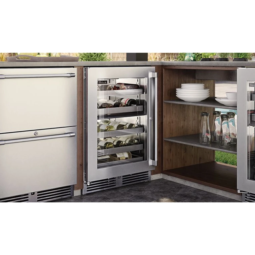 Perlick Signature 24-Inch Outdoor Undercounter Dual Zone Wine Reserve (HP24DO-4) 10 Perlick Signature 24-Inch Outdoor Undercounter Dual Zone Wine Reserve (HP24DO-4) - Image 8