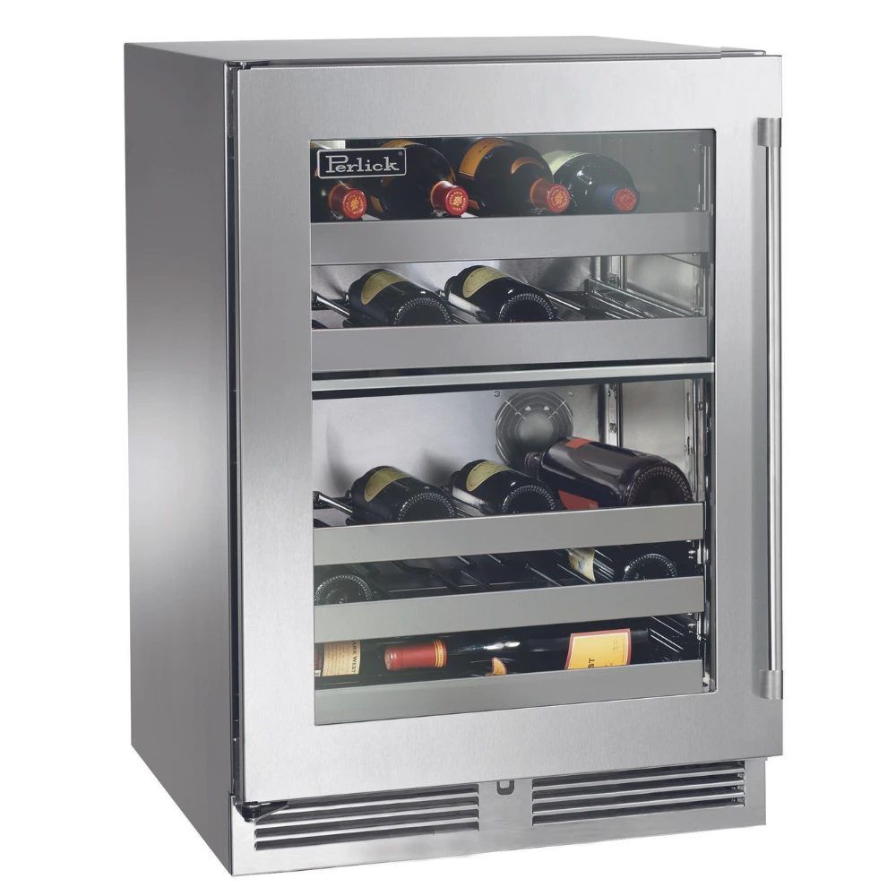 Perlick Signature 24-Inch Outdoor Undercounter Dual Zone Wine Reserve (HP24DO-4) 3 Perlick Signature 24-Inch Outdoor Undercounter Dual Zone Wine Reserve (HP24DO-4)