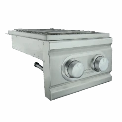RCS Cutlass Double Side Burner With Lid 14 RCS Cutlass Double Side Burner With Lid -Outdoor Kitchen Shop RDB1 RDB1LP3
