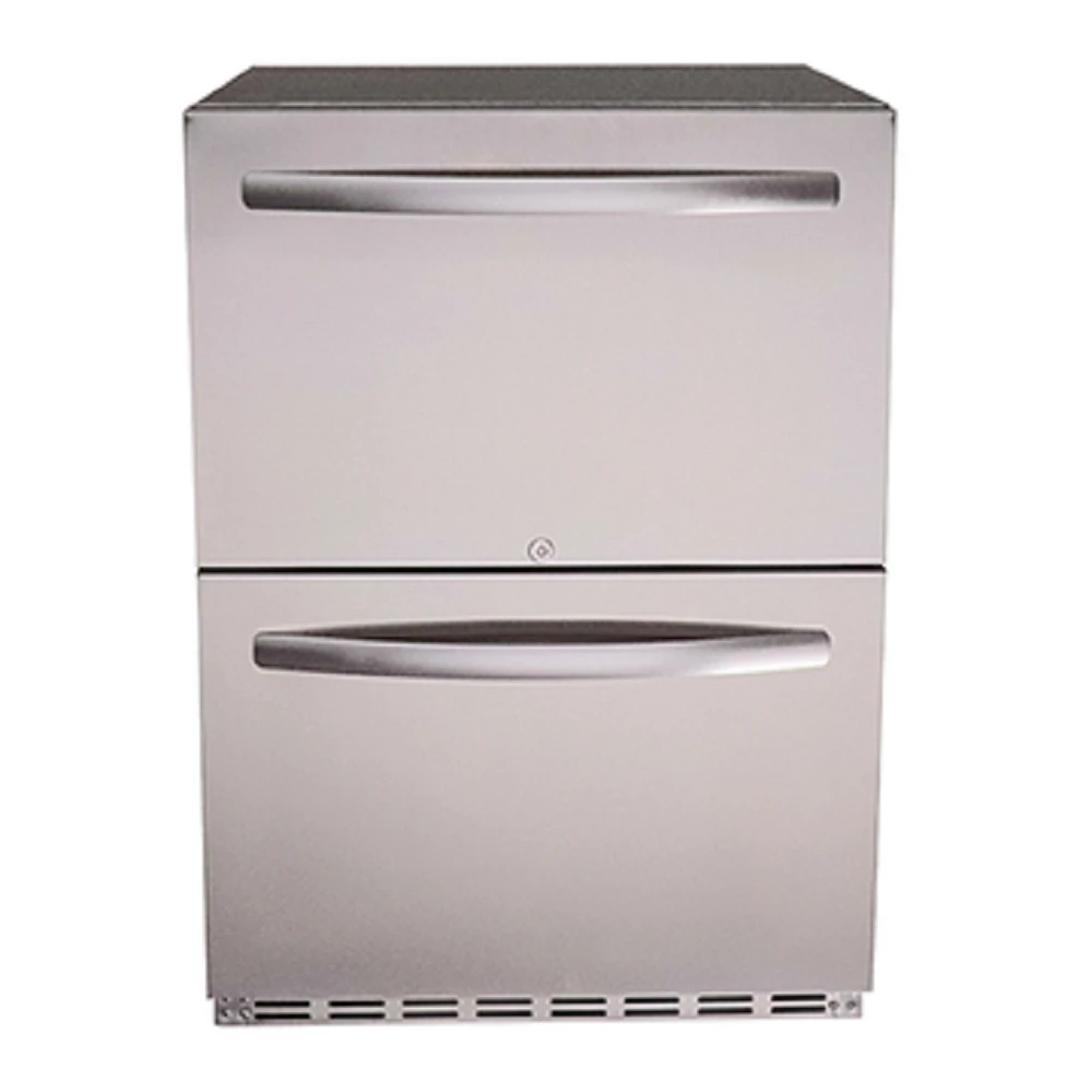 RCS Two Drawer Outdoor Rated Stainless Steel Refrigerator 3 RCS Two Drawer Outdoor Rated Stainless Steel Refrigerator