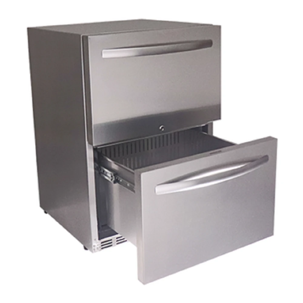 RCS Two Drawer Outdoor Rated Stainless Steel Refrigerator 5 RCS Two Drawer Outdoor Rated Stainless Steel Refrigerator - Image 3