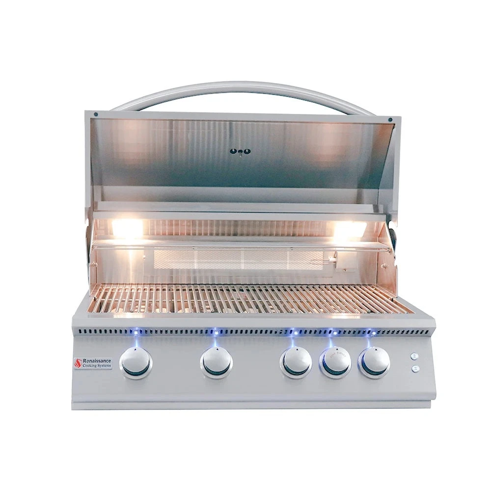 RCS Premier Series 32" Built-In Gas Grill With Rear Infrared Burner 9 RCS Premier Series 32" Built-In Gas Grill With Rear Infrared Burner - Image 7