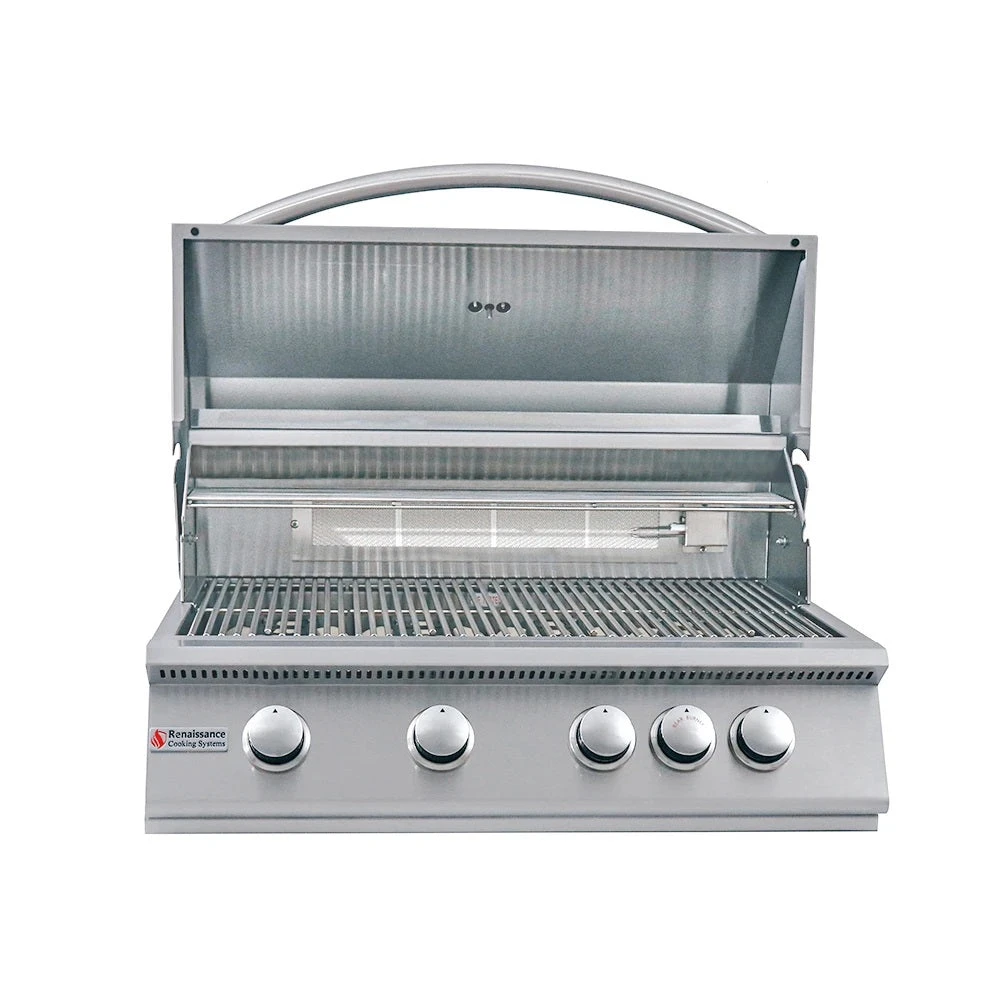 RCS Premier Series 32" Built-In Gas Grill With Rear Infrared Burner 4 RCS Premier Series 32" Built-In Gas Grill With Rear Infrared Burner - Image 2