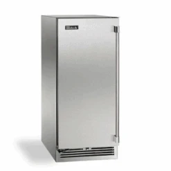 Perlick Signature 15-Inch Indoor/Outdoor Undercounter Clear Ice Maker (H50IMS/H50IMW)