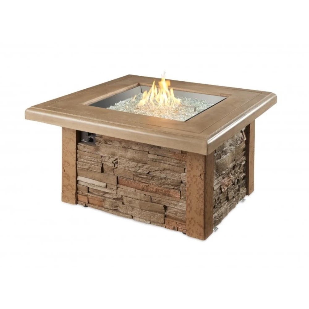 The Outdoor Greatroom Company Sierra Square Gas Fire Pit Table (SIERRA-2424-M-K) 3 The Outdoor Greatroom Company Sierra Square Gas Fire Pit Table (SIERRA-2424-M-K)