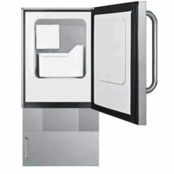 Summit Commercial 10 Lb. 15-Inch Outdoor/Indoor Clear Ice Maker 9 Summit Commercial 10 Lb. 15-Inch Outdoor/Indoor Clear Ice Maker -Outdoor Kitchen Shop SummitCommercial10Lb.15 InchOutdoor IndoorClearIceMakercabinetopen