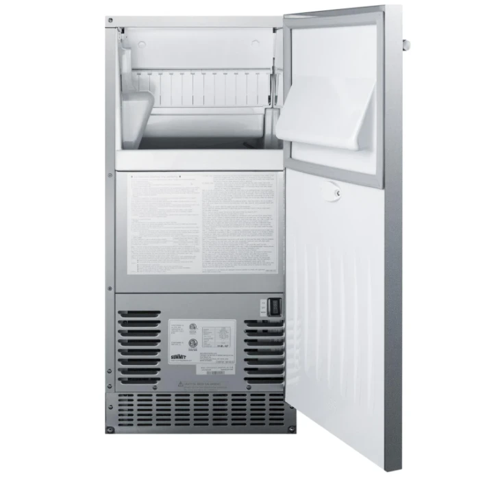 Summit Commercial 62 Lb. 15-Inch Outdoor/Indoor Clear Ice Maker 5 Summit Commercial 62 Lb. 15-Inch Outdoor/Indoor Clear Ice Maker - Image 3