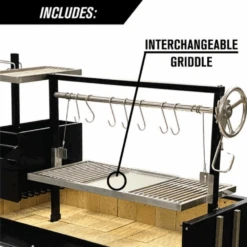 Tagwood BBQ Argentine Santa Maria Wood Fire & Charcoal Grill (BBQ03SI) 29 Tagwood BBQ Argentine Santa Maria Wood Fire & Charcoal Grill (BBQ03SI) -Outdoor Kitchen Shop TagwoodBBQArgentineSantaMariaWoodFire CharcoalGrill BBQ03SI 5