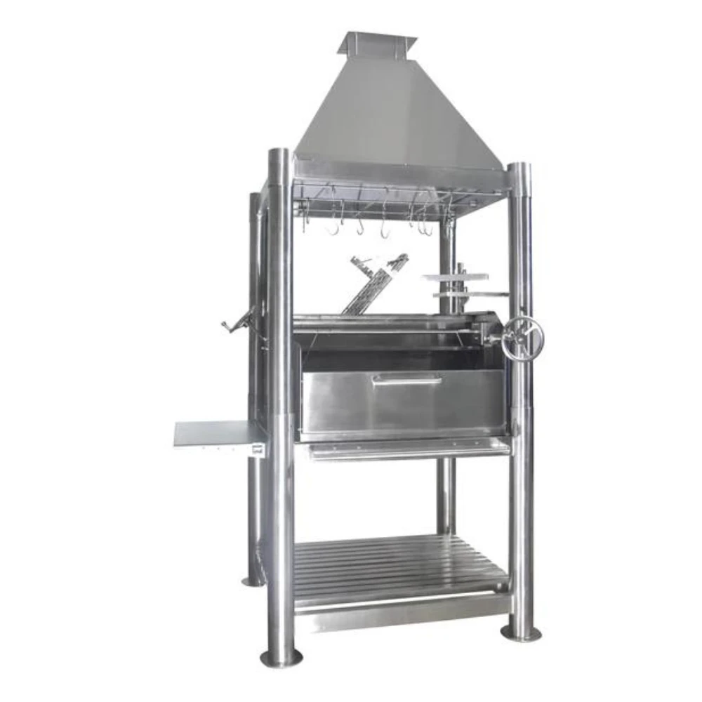 Tagwood BBQ Argentine Wood Fire & Charcoal Grill All Stainless Steel (BBQ02SS) 3 Tagwood BBQ Argentine Wood Fire & Charcoal Grill All Stainless Steel (BBQ02SS)