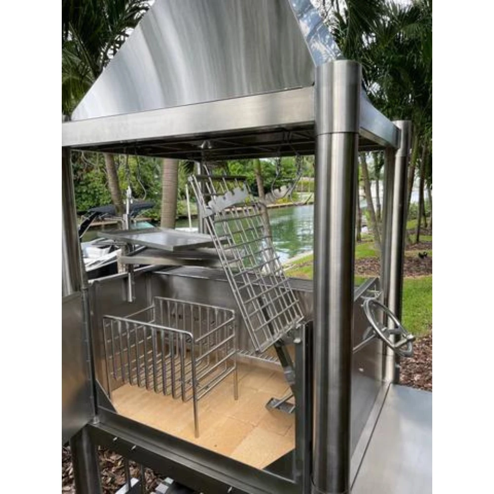 Tagwood BBQ Argentine Wood Fire & Charcoal Grill All Stainless Steel (BBQ02SS) 9 Tagwood BBQ Argentine Wood Fire & Charcoal Grill All Stainless Steel (BBQ02SS) - Image 7