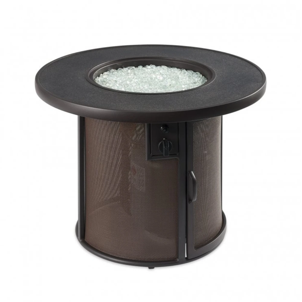 The Outdoor Greatroom Company Brown Stonefire Round Gas Fire Pit Table (SF-32-K) 7 The Outdoor Greatroom Company Brown Stonefire Round Gas Fire Pit Table (SF-32-K) - Image 5